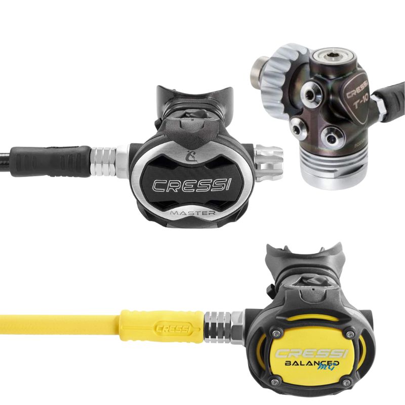 automat oddechowy Cressi T10 Master MG Balanced
